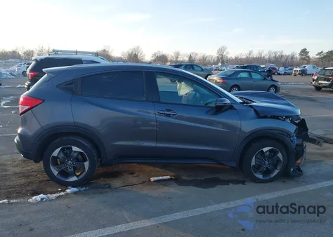 2018 Honda Hr-V Ex-L из США, поврежденный, VIN 3CZRU6H78JM705976